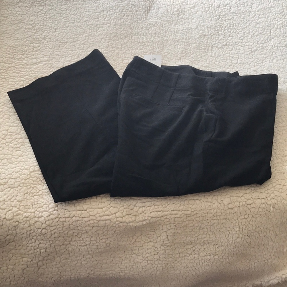 J.Jill Black slacks NWT size 4p
